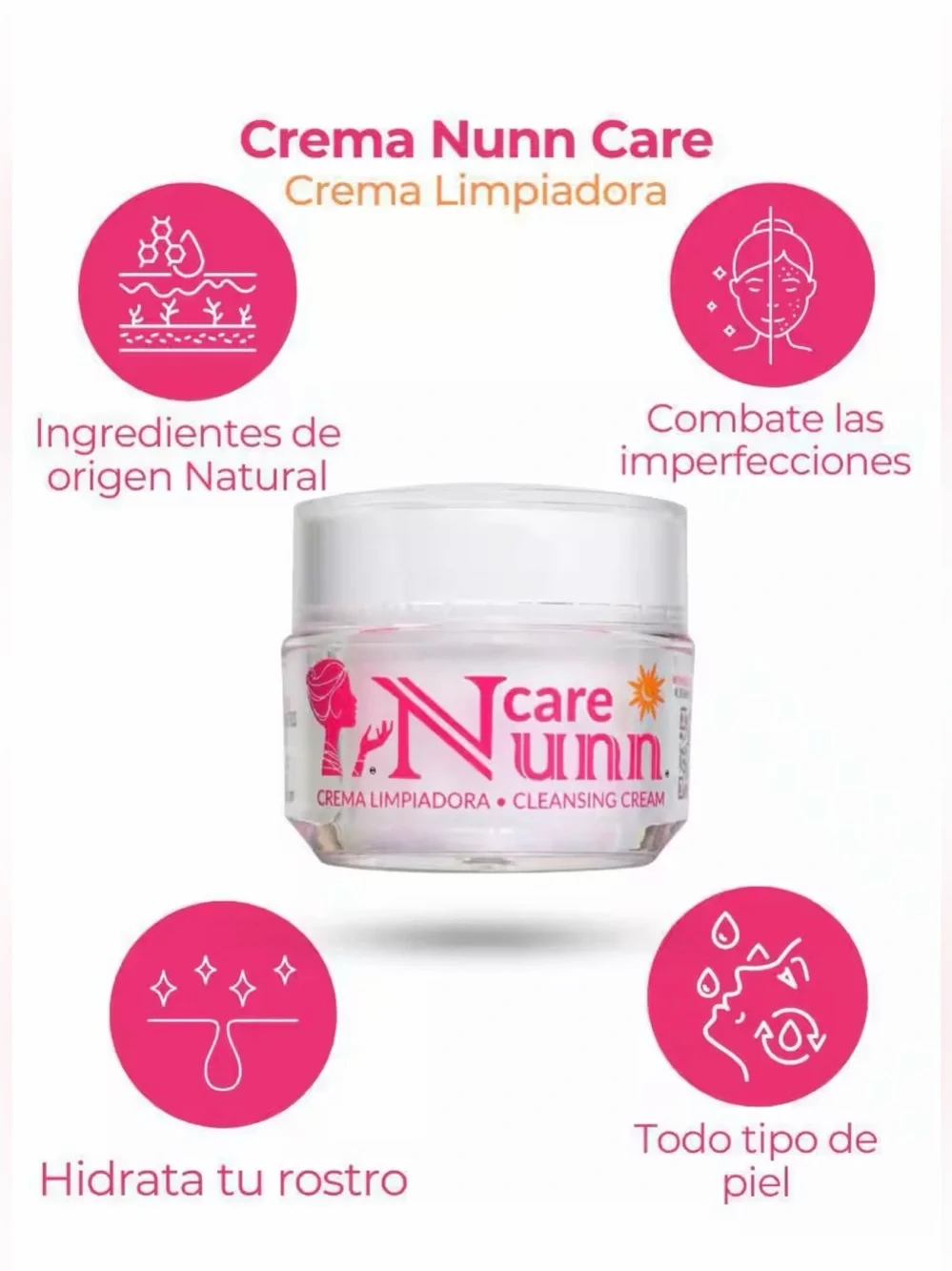 Nunn Care Crema Limpiadora